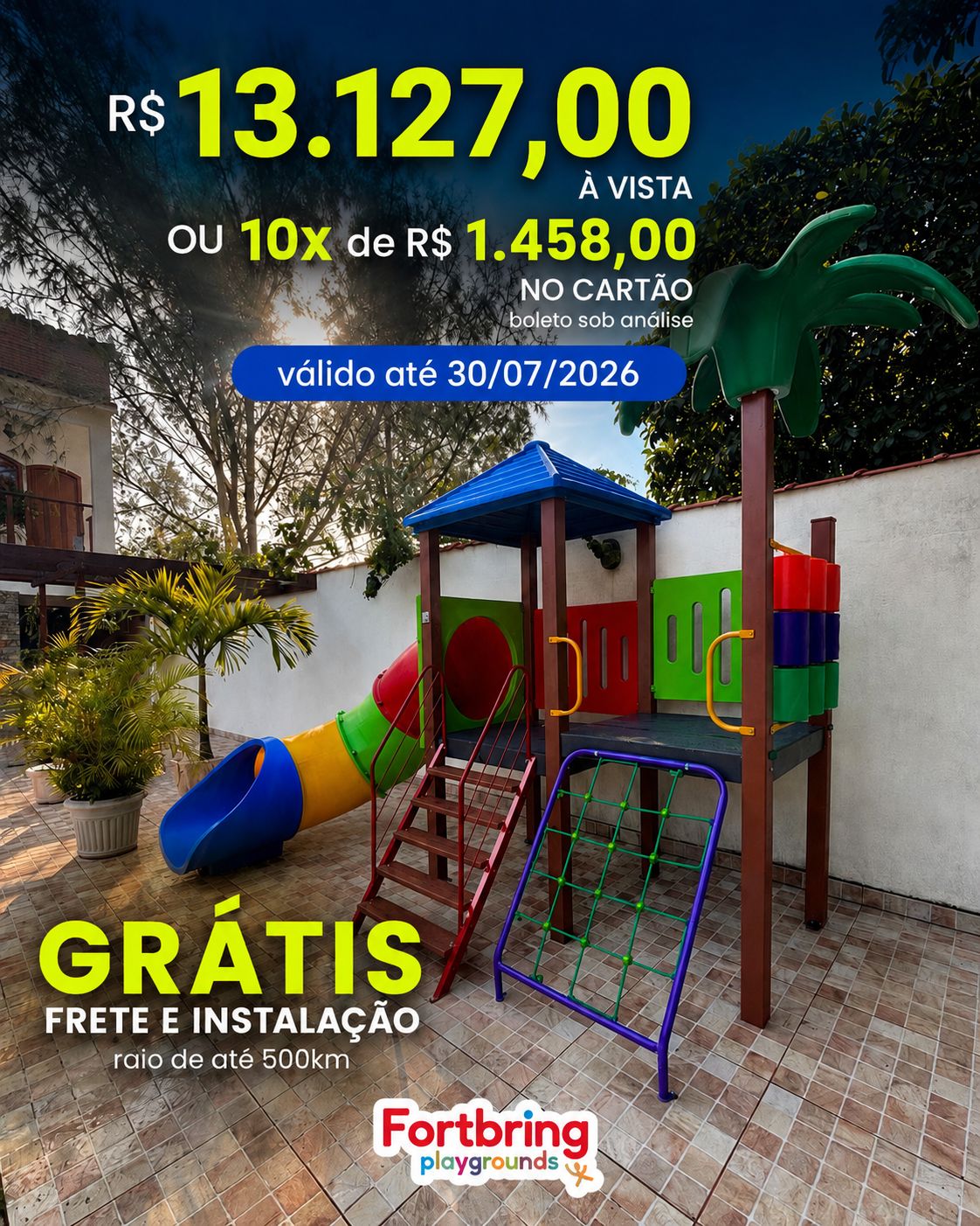 Playground Tobogã