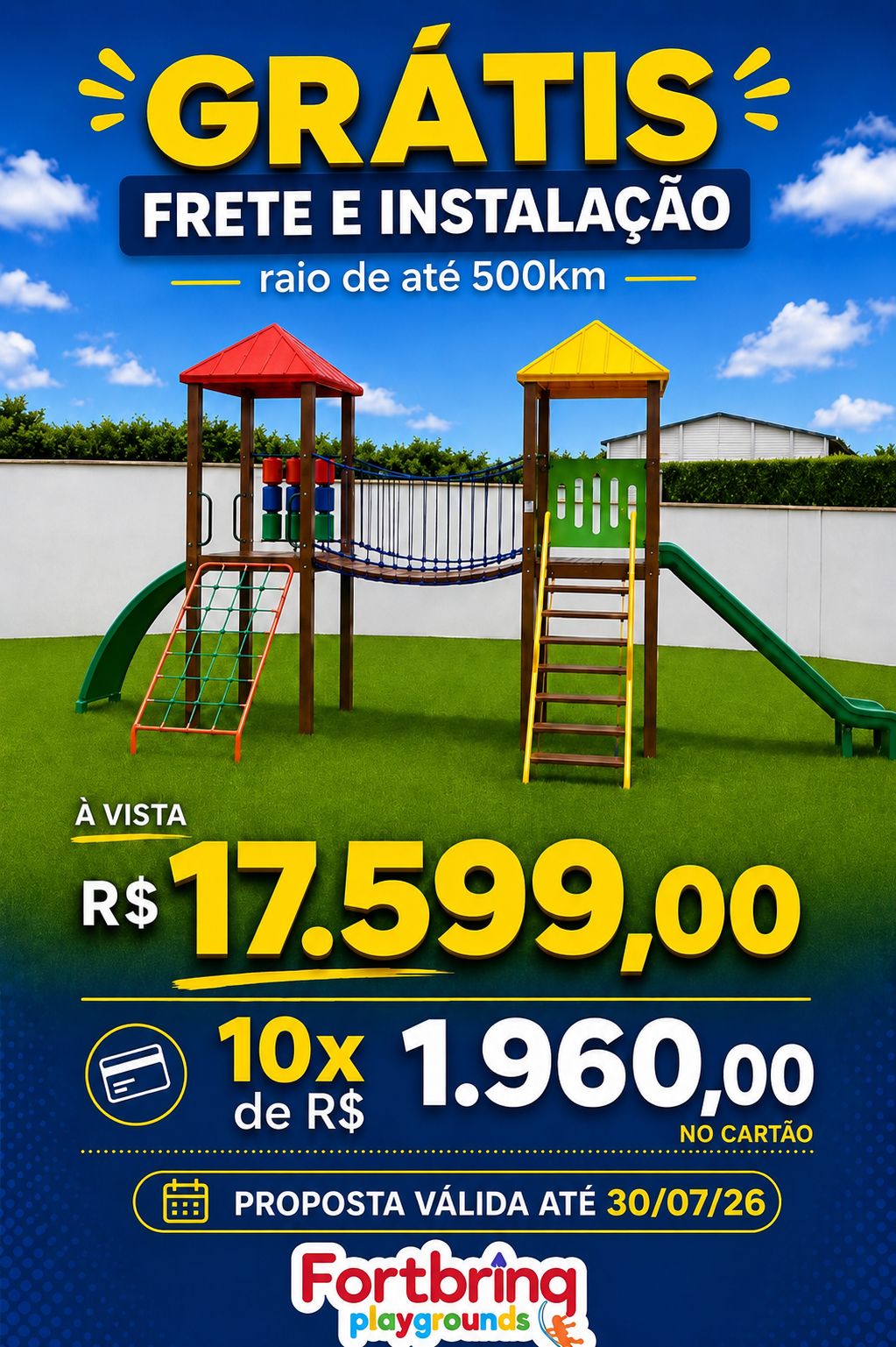 Playground duas torres